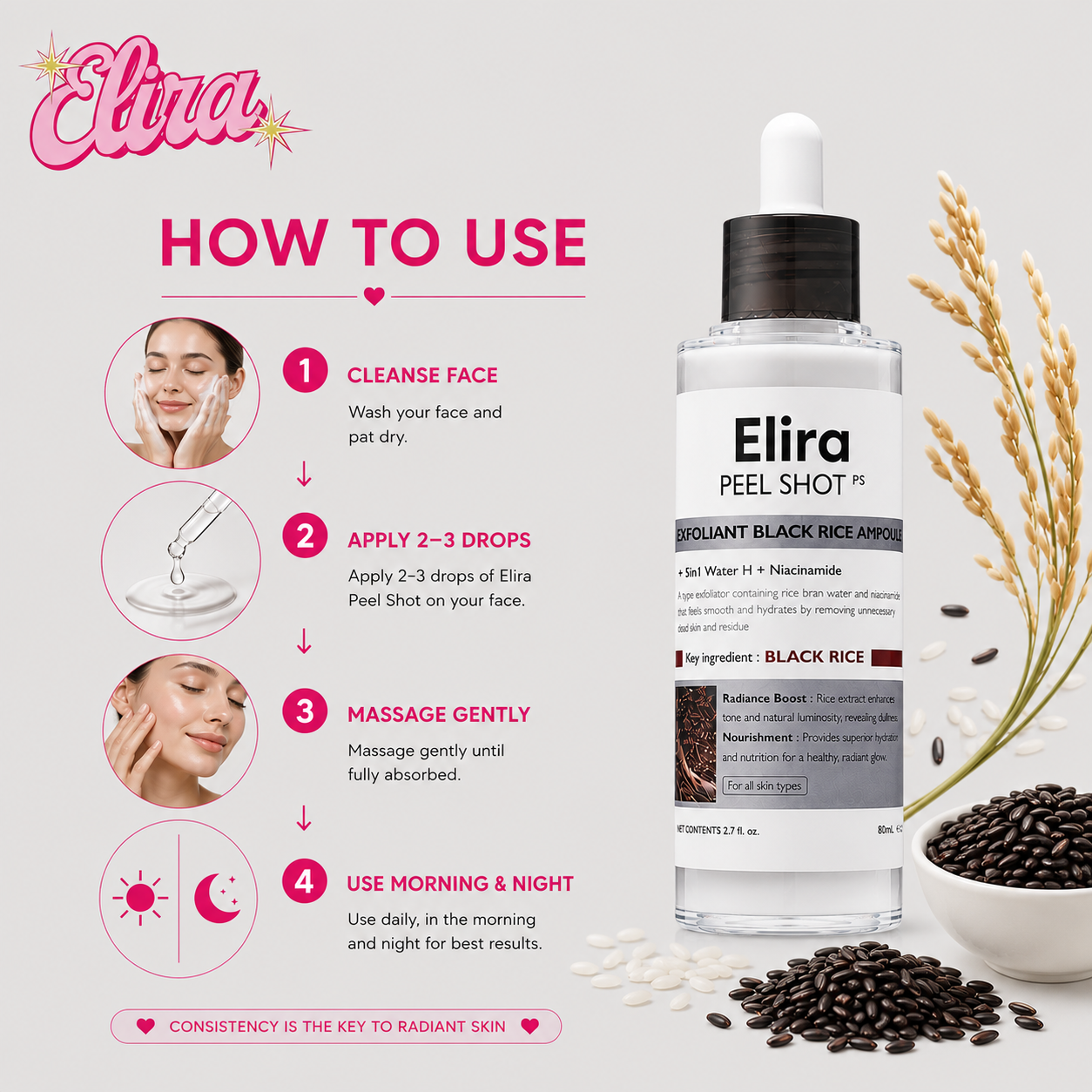 Elira Peel Shot